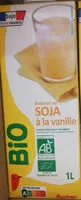 Amount of sugar in Soja vanille Bio
