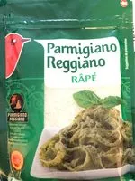 Amount of sugar in Parmigiano Reggiano râpé