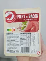 Amount of sugar in Filet de Bacon