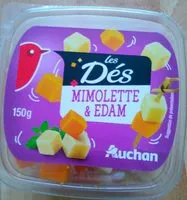 Amount of sugar in Les DuosMimolette - Edam