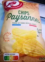 Amount of sugar in Chips paysannes