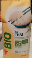 Amount of sugar in Riz thaï issu de l'agriculture biologique