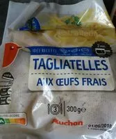 Amount of sugar in Tagliatelles aux œufs frais