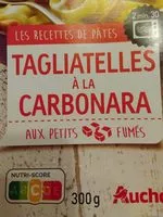 Amount of sugar in Tagliatelles carbonara aux lardons fumés