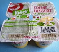 Amount of sugar in Crème dessert à la vanille bio 4x95g Filière responsable