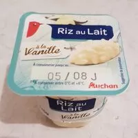 Amount of sugar in Riz au lait à la vanille