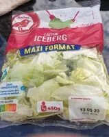 Amount of sugar in LAITUE ICEBERG Maxi format