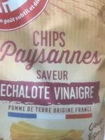 Amount of sugar in Chips paysannes saveur echalote vinaigre