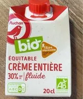 Amount of sugar in Bio fluide30% mat. gr. entière