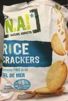 Amount of sugar in Rice Crackers Finement Salé