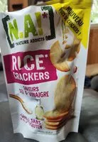 Amount of sugar in Rice Crackers Sel & Vinaigre