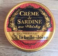 Amount of sugar in Crème de sardine au whisky