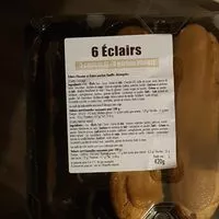 Amount of sugar in Éclairs