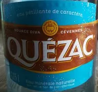 Sugar and nutrients in Quezac