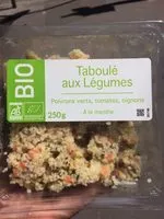 Amount of sugar in Taboulé aux légumes - BIO