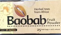 Amount of sugar in Infusions De Baobab