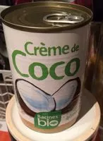Amount of sugar in Crème coco bio