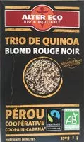 Amount of sugar in Trio de Quinoa blond rouge noir