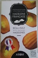 Amount of sugar in Préparation pour madeleines françaises