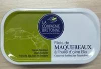 Amount of sugar in Filets de Maquereaux à l'huile d'olive Bio