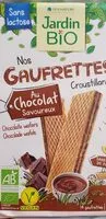 Amount of sugar in Gaufrettes chocolat