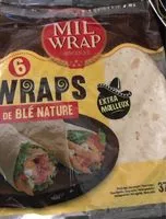 Amount of sugar in wraps