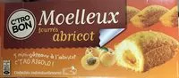 Amount of sugar in Moelleux fourrés abricot