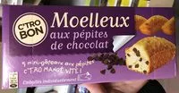 Amount of sugar in Moelleux aux pépites de chocolat