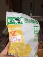 Amount of sugar in Mes chips bio pois chiches