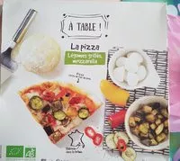 Amount of sugar in Pizza légumes grillés, mozzarella