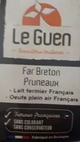 Amount of sugar in Far breton pruneaux