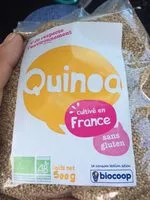 Amount of sugar in Quinoa France