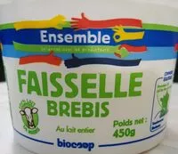Amount of sugar in Faisselle brebis 450g CC