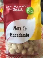 Amount of sugar in Noix de Macadamia