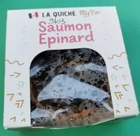 Amount of sugar in Quiche saumon épinards