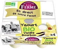 Amount of sugar in Yaourt Bio Vanille Bourbon