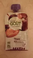 Amount of sugar in Gourde Prune-Good Gout-120g