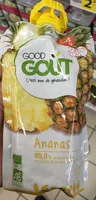 Amount of sugar in Gourde Ananas-Good Gout-120g