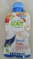 Amount of sugar in Gourde Brassé Pomme-Good Gout-90g