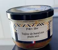 Amount of sugar in Tajine de boeuf aux fruits secs