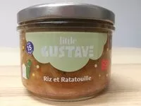 Amount of sugar in Riz et Ratatouille - 15 mois