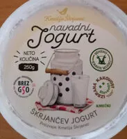 Amount of sugar in Škrjančev Jogurt