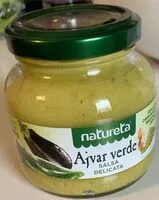 Amount of sugar in Ajvar verde salsa delicata