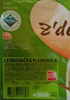 Amount of sugar in Leskovočka Pleskavica