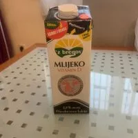 Amount of sugar in Mleko vitamin D