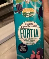 Amount of sugar in Fortia
