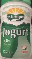 Amount of sugar in jogurt