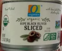 Amount of sugar in Ripe black olives sliced