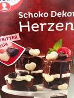 Amount of sugar in Schoko Dekor Herzen