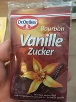 Amount of sugar in Bourbon Vanille Zucker